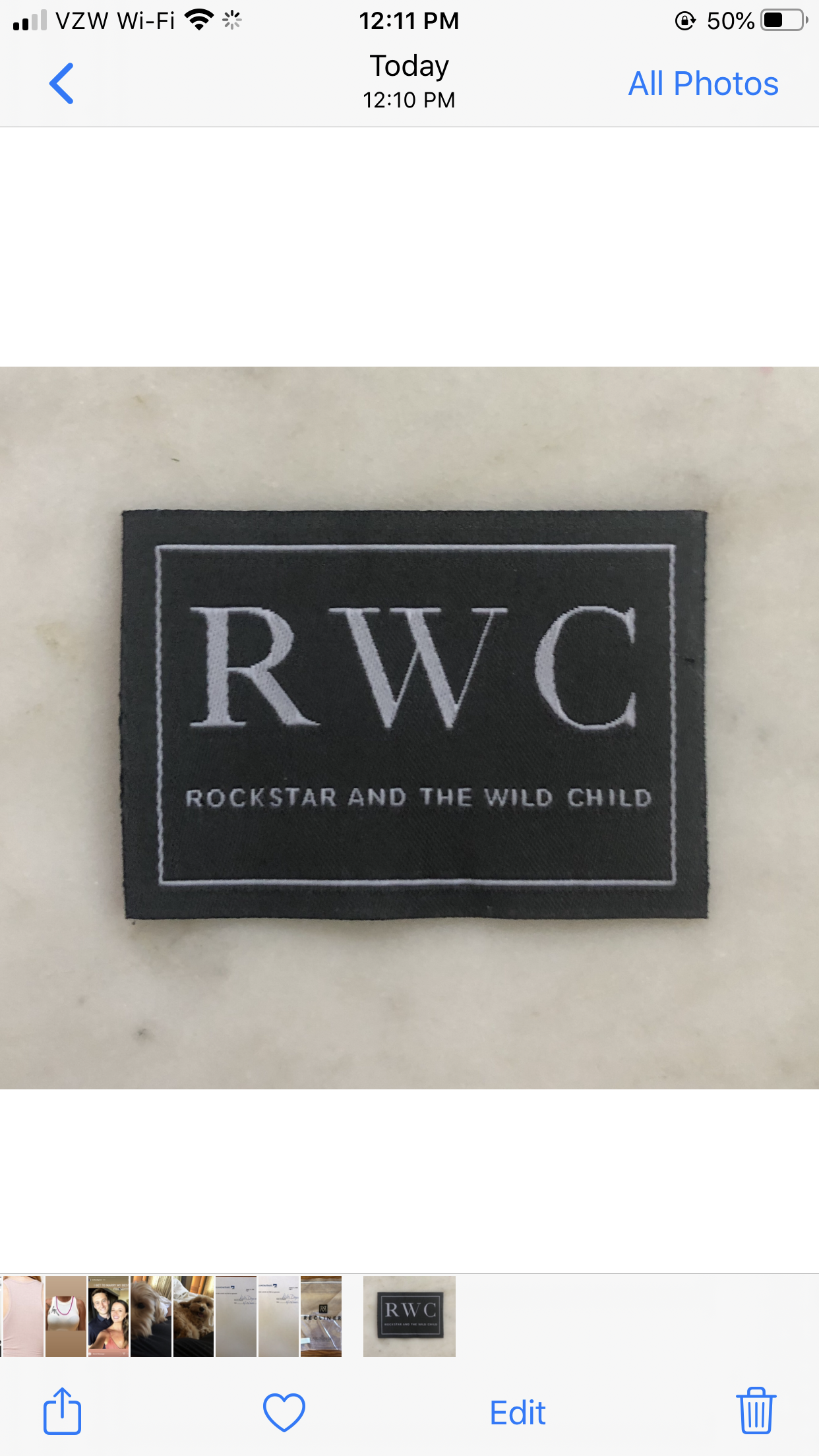 The RWC Rockstar Weekender Bag